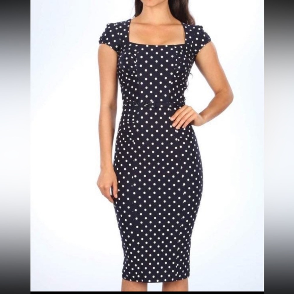Stop Staring Celebrity Polka Dot Dress
